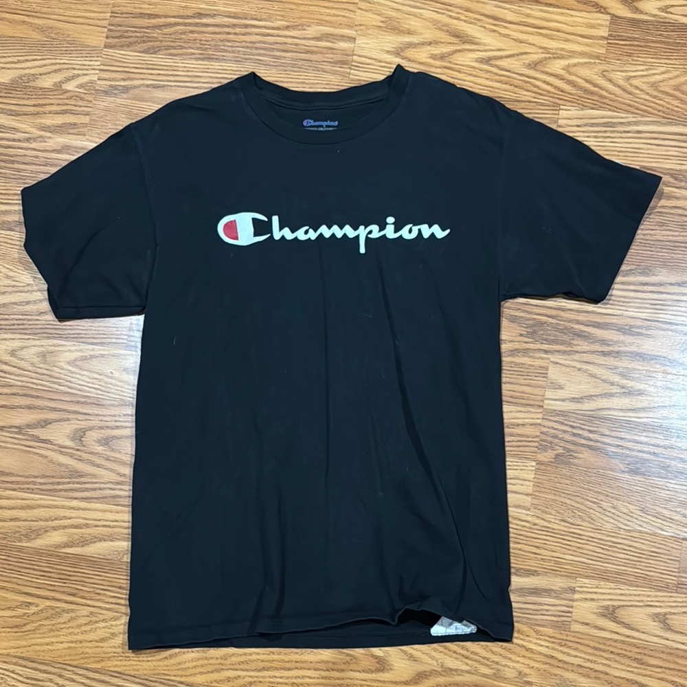 Women’s Black Champion Short Sleeve